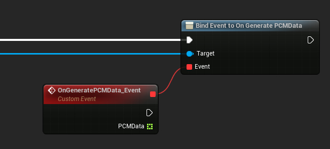 مثال على الربط مع مندوب OnGeneratePCMData