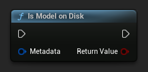 Verificar si el modelo está en el disco