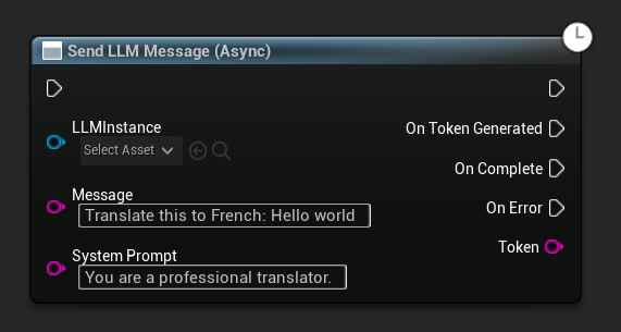 Invio asincrono del messaggio