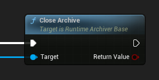 Nodo Chiudi Archivio