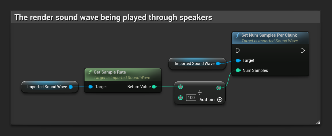 Set Num Samples Per Chunk node