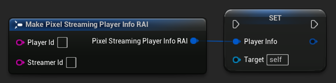 Set Player To Capture From ノード