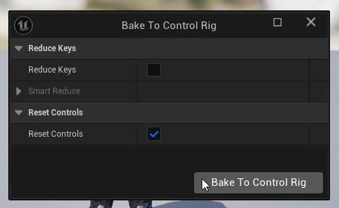 Control Rig로 베이킹하기