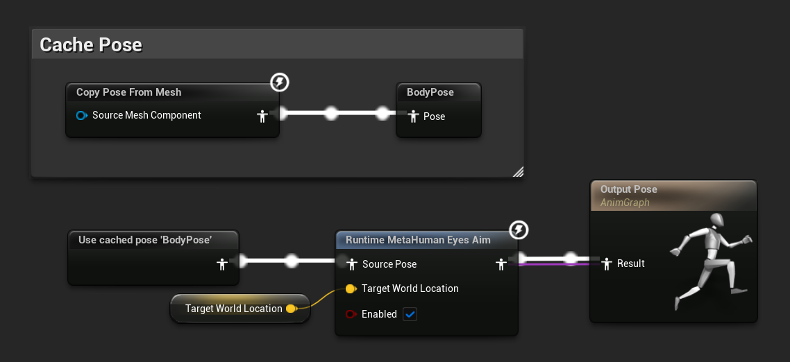Eyes Aim Anim Graph setup