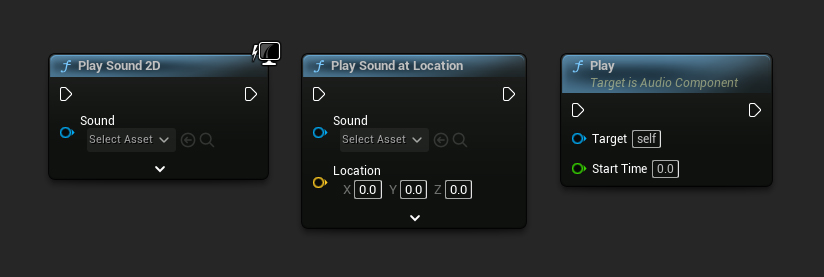사운드 웨이브 재생의 다양한 예시