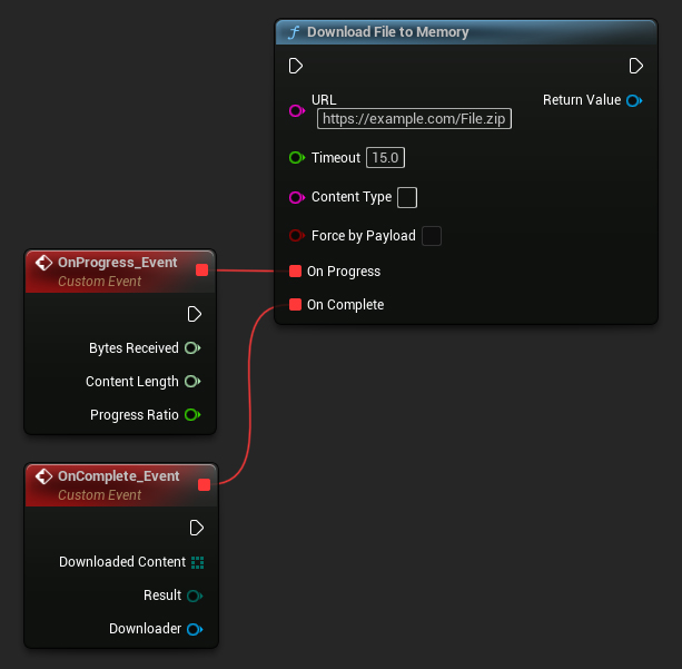 Nút Download File To Memory