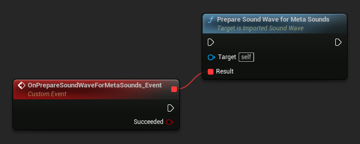 為 MetaSounds 準備音波
